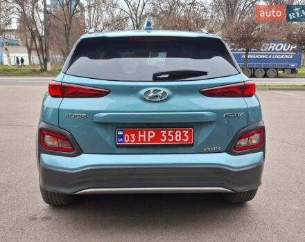 Синий Хендай Kona Electric, объемом двигателя 0 л и пробегом 107 тыс. км за 18400 $, фото 9 на Automoto.ua