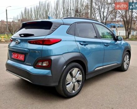 Синий Хендай Kona Electric, объемом двигателя 0 л и пробегом 107 тыс. км за 18400 $, фото 7 на Automoto.ua