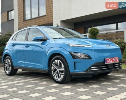 Синий Хендай Kona Electric, объемом двигателя 0 л и пробегом 49 тыс. км за 19950 $, фото 22 на Automoto.ua