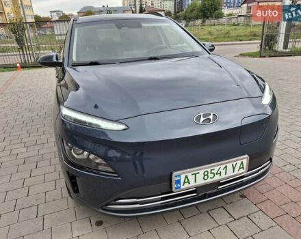 Синий Хендай Kona Electric, объемом двигателя 0 л и пробегом 110 тыс. км за 19200 $, фото 5 на Automoto.ua