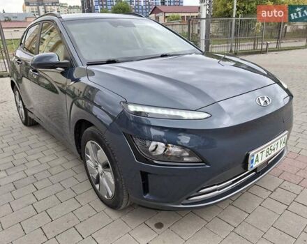 Синий Хендай Kona Electric, объемом двигателя 0 л и пробегом 110 тыс. км за 19200 $, фото 8 на Automoto.ua