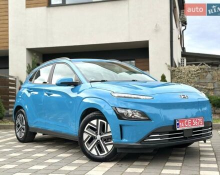Синий Хендай Kona Electric, объемом двигателя 0 л и пробегом 49 тыс. км за 19950 $, фото 8 на Automoto.ua
