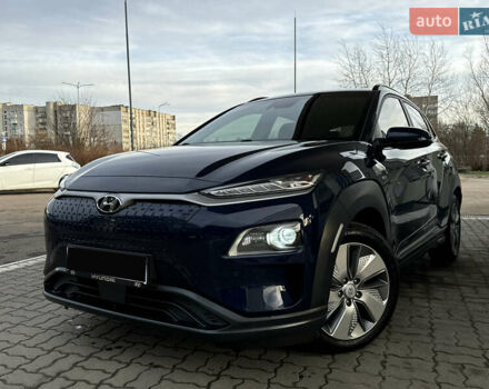 Синий Хендай Kona Electric, объемом двигателя 0 л и пробегом 65 тыс. км за 18500 $, фото 26 на Automoto.ua