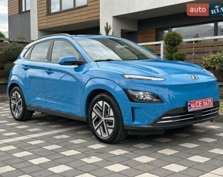 Синий Хендай Kona Electric, объемом двигателя 0 л и пробегом 49 тыс. км за 19950 $, фото 23 на Automoto.ua