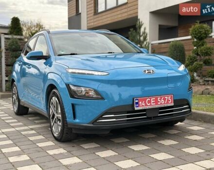 Синий Хендай Kona Electric, объемом двигателя 0 л и пробегом 49 тыс. км за 19950 $, фото 27 на Automoto.ua