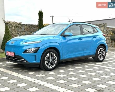 Синий Хендай Kona Electric, объемом двигателя 0 л и пробегом 49 тыс. км за 19950 $, фото 61 на Automoto.ua