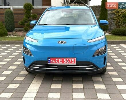 Синий Хендай Kona Electric, объемом двигателя 0 л и пробегом 49 тыс. км за 19950 $, фото 45 на Automoto.ua