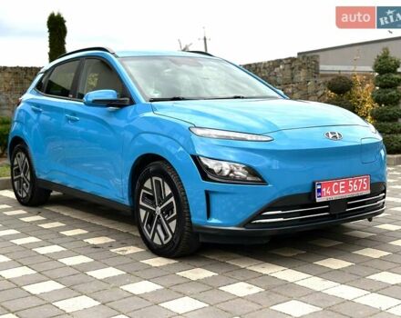 Синий Хендай Kona Electric, объемом двигателя 0 л и пробегом 49 тыс. км за 19950 $, фото 48 на Automoto.ua