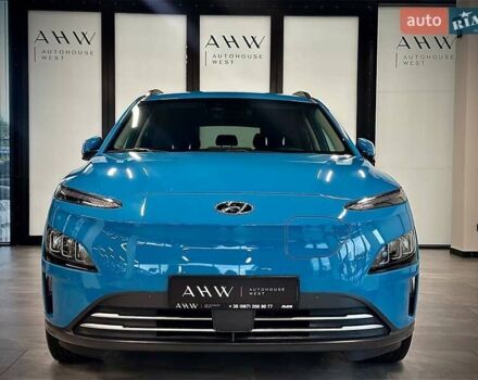 Синий Хендай Kona Electric, объемом двигателя 0 л и пробегом 31 тыс. км за 17700 $, фото 1 на Automoto.ua