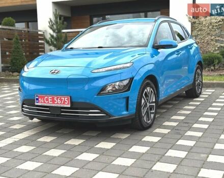 Синий Хендай Kona Electric, объемом двигателя 0 л и пробегом 49 тыс. км за 19950 $, фото 38 на Automoto.ua