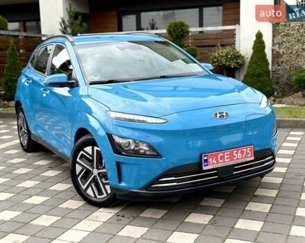 Синий Хендай Kona Electric, объемом двигателя 0 л и пробегом 49 тыс. км за 19950 $, фото 15 на Automoto.ua