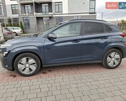 Синий Хендай Kona Electric, объемом двигателя 0 л и пробегом 110 тыс. км за 19200 $, фото 21 на Automoto.ua