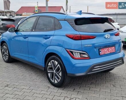 Синий Хендай Kona Electric, объемом двигателя 0 л и пробегом 95 тыс. км за 16600 $, фото 14 на Automoto.ua