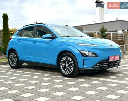 Синий Хендай Kona Electric, объемом двигателя 0 л и пробегом 49 тыс. км за 19950 $, фото 49 на Automoto.ua