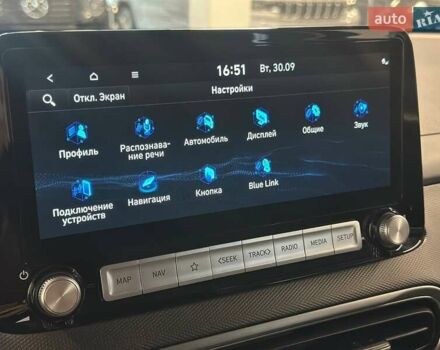 Синий Хендай Kona Electric, объемом двигателя 0 л и пробегом 31 тыс. км за 17700 $, фото 21 на Automoto.ua