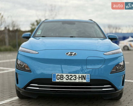 Синий Хендай Kona Electric, объемом двигателя 0 л и пробегом 50 тыс. км за 16500 $, фото 7 на Automoto.ua