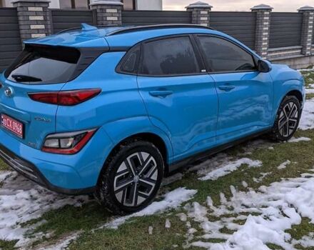 Синій Хендай Kona Electric, об'ємом двигуна 0 л та пробігом 30 тис. км за 19200 $, фото 7 на Automoto.ua