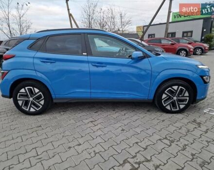 Синий Хендай Kona Electric, объемом двигателя 0 л и пробегом 95 тыс. км за 16600 $, фото 8 на Automoto.ua