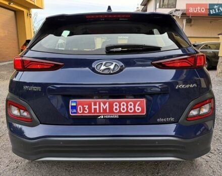 Синій Хендай Kona Electric, об'ємом двигуна 0 л та пробігом 74 тис. км за 16950 $, фото 5 на Automoto.ua