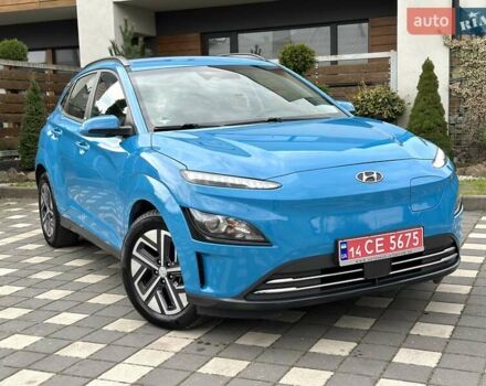 Синий Хендай Kona Electric, объемом двигателя 0 л и пробегом 49 тыс. км за 19950 $, фото 14 на Automoto.ua