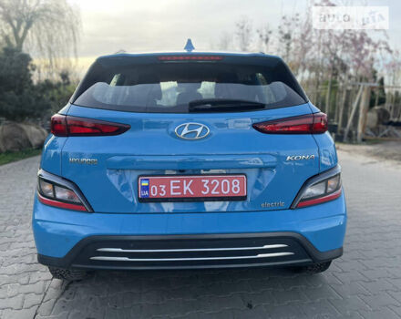 Синій Хендай Kona Electric, об'ємом двигуна 0 л та пробігом 20 тис. км за 17550 $, фото 6 на Automoto.ua