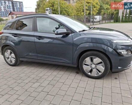 Синий Хендай Kona Electric, объемом двигателя 0 л и пробегом 110 тыс. км за 19200 $, фото 3 на Automoto.ua