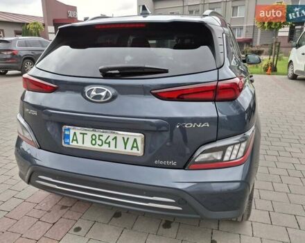 Синий Хендай Kona Electric, объемом двигателя 0 л и пробегом 110 тыс. км за 19200 $, фото 12 на Automoto.ua
