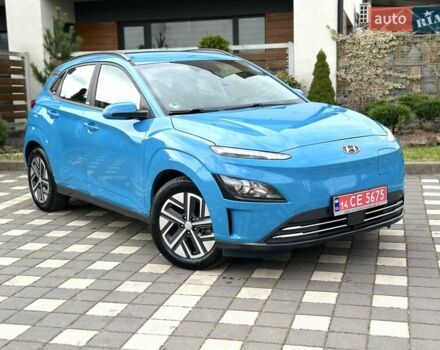 Синий Хендай Kona Electric, объемом двигателя 0 л и пробегом 49 тыс. км за 19950 $, фото 7 на Automoto.ua