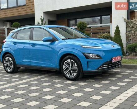 Синий Хендай Kona Electric, объемом двигателя 0 л и пробегом 49 тыс. км за 19950 $, фото 28 на Automoto.ua