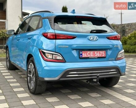 Синий Хендай Kona Electric, объемом двигателя 0 л и пробегом 49 тыс. км за 19950 $, фото 75 на Automoto.ua