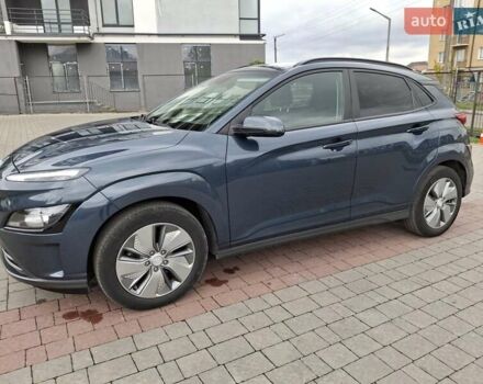 Синий Хендай Kona Electric, объемом двигателя 0 л и пробегом 110 тыс. км за 19200 $, фото 24 на Automoto.ua