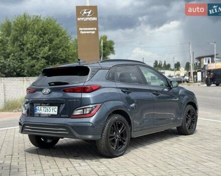 Синий Хендай Kona Electric, объемом двигателя 0 л и пробегом 84 тыс. км за 17900 $, фото 4 на Automoto.ua
