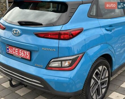 Синий Хендай Kona Electric, объемом двигателя 0 л и пробегом 49 тыс. км за 19950 $, фото 81 на Automoto.ua