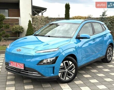 Синий Хендай Kona Electric, объемом двигателя 0 л и пробегом 49 тыс. км за 19950 $, фото 55 на Automoto.ua