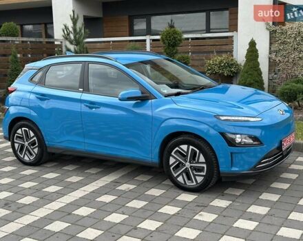 Синий Хендай Kona Electric, объемом двигателя 0 л и пробегом 49 тыс. км за 19950 $, фото 30 на Automoto.ua