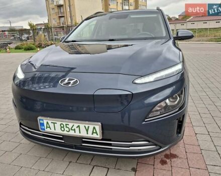 Синий Хендай Kona Electric, объемом двигателя 0 л и пробегом 110 тыс. км за 19200 $, фото 1 на Automoto.ua