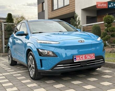 Синий Хендай Kona Electric, объемом двигателя 0 л и пробегом 49 тыс. км за 19950 $, фото 26 на Automoto.ua