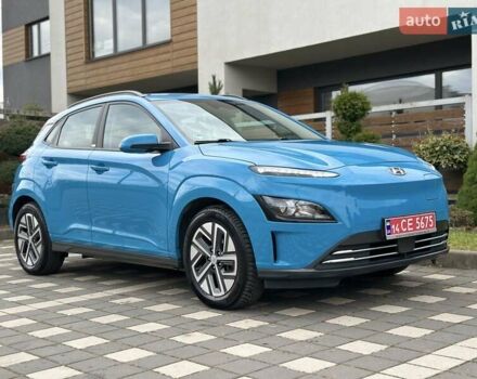 Синий Хендай Kona Electric, объемом двигателя 0 л и пробегом 49 тыс. км за 19950 $, фото 19 на Automoto.ua
