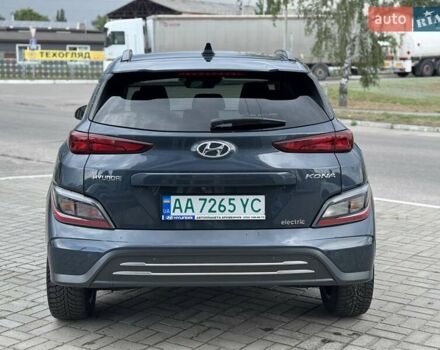 Синий Хендай Kona Electric, объемом двигателя 0 л и пробегом 84 тыс. км за 17900 $, фото 5 на Automoto.ua