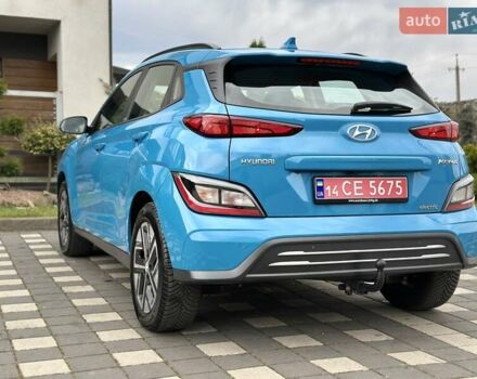 Синий Хендай Kona Electric, объемом двигателя 0 л и пробегом 49 тыс. км за 19950 $, фото 76 на Automoto.ua