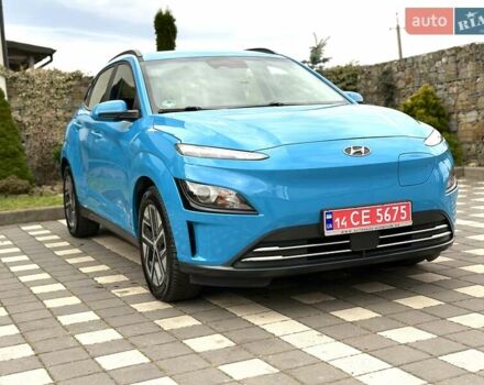 Синий Хендай Kona Electric, объемом двигателя 0 л и пробегом 49 тыс. км за 19950 $, фото 47 на Automoto.ua