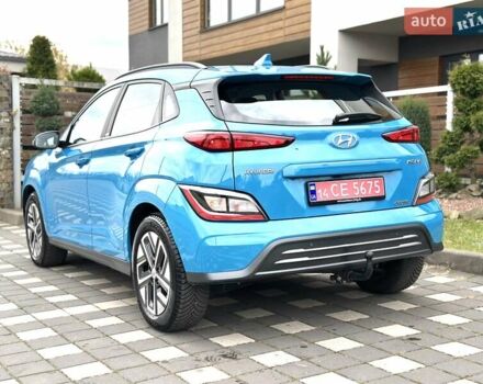 Синий Хендай Kona Electric, объемом двигателя 0 л и пробегом 49 тыс. км за 19950 $, фото 71 на Automoto.ua