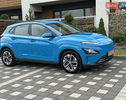 Синий Хендай Kona Electric, объемом двигателя 0 л и пробегом 49 тыс. км за 19950 $, фото 29 на Automoto.ua