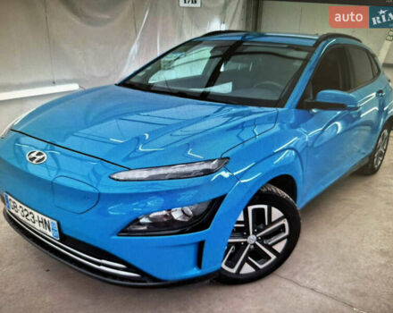 Синий Хендай Kona Electric, объемом двигателя 0 л и пробегом 50 тыс. км за 16500 $, фото 35 на Automoto.ua