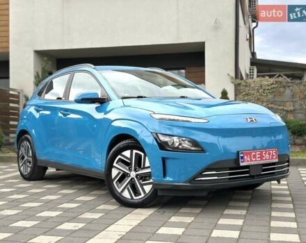 Синий Хендай Kona Electric, объемом двигателя 0 л и пробегом 49 тыс. км за 19950 $, фото 9 на Automoto.ua
