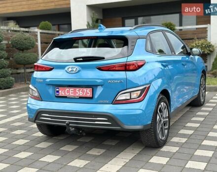 Синий Хендай Kona Electric, объемом двигателя 0 л и пробегом 49 тыс. км за 19950 $, фото 77 на Automoto.ua