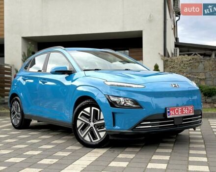 Синий Хендай Kona Electric, объемом двигателя 0 л и пробегом 49 тыс. км за 19950 $, фото 10 на Automoto.ua