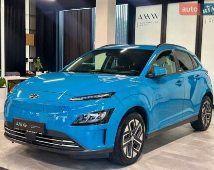 Синий Хендай Kona Electric, объемом двигателя 0 л и пробегом 31 тыс. км за 17700 $, фото 8 на Automoto.ua