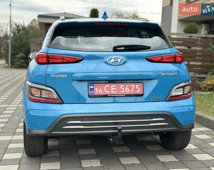 Синий Хендай Kona Electric, объемом двигателя 0 л и пробегом 49 тыс. км за 19950 $, фото 73 на Automoto.ua
