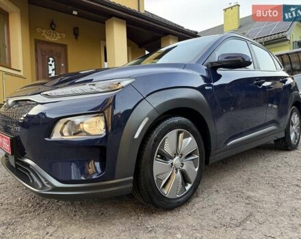 Синій Хендай Kona Electric, об'ємом двигуна 0 л та пробігом 74 тис. км за 16950 $, фото 1 на Automoto.ua
